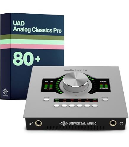 Amazon.com: Universal Audio Apollo x8 Gen 2 with UAD Analog